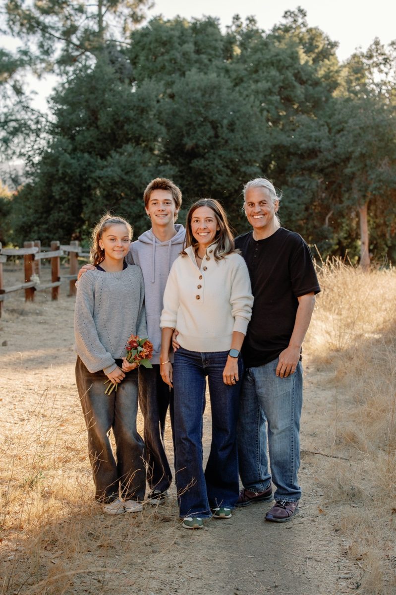 Tori Horton with her family in Utah